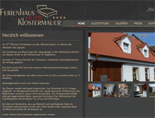 Tablet Screenshot of ferienhaus-speyer.de